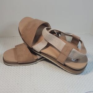 Neutral Beige Women’s Comfort Sandals